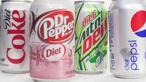 Sweetened cans of drinks