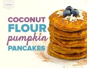 Paleo diet coconut flour  pancakes 