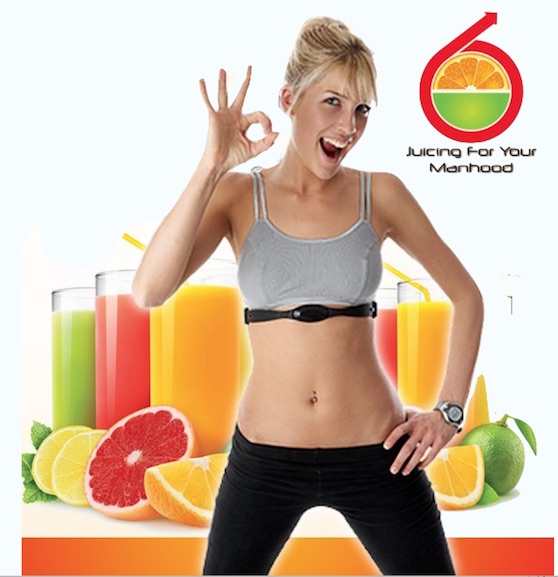 Mens Health Juicing Girl 