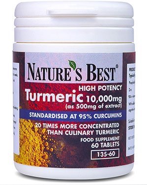 Natures Best Turmeric tub
