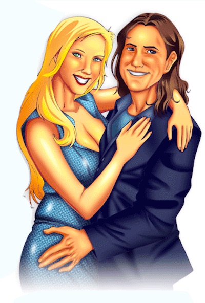 Susan Bratton and husband