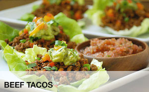 Beef Tacos weight loss meal
