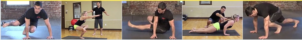 Bodyweight burn exercise images