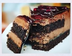 Cake Breakfast slice 