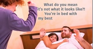 Cakes Movie still, John & Veronica in bed