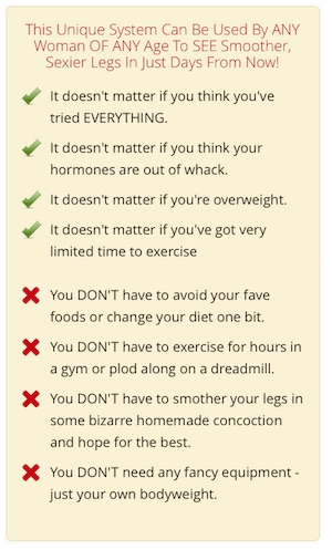 My Celluliate Solution pros and cons