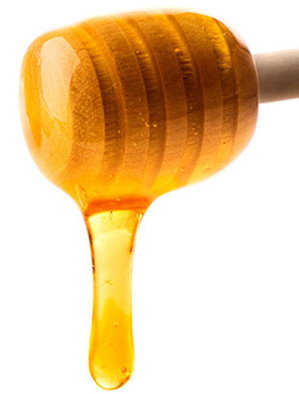 Honey stick dripping