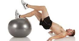 Man with Yoga Ball