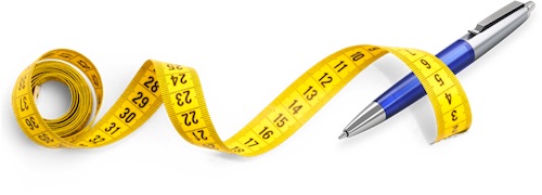 tape Measure and pen
