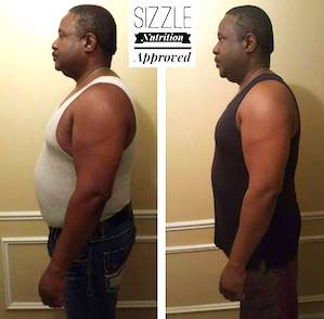 Damon is a Sizzle Slimmer