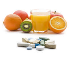 Assortment of food supplements